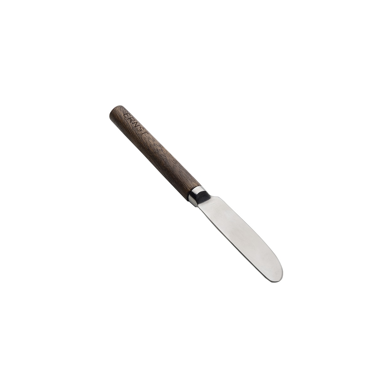 Butterknife, darkbrown wood/metal