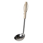 Soup spoon metal/ wood