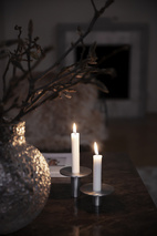 Candleholder h7 cm aluminium