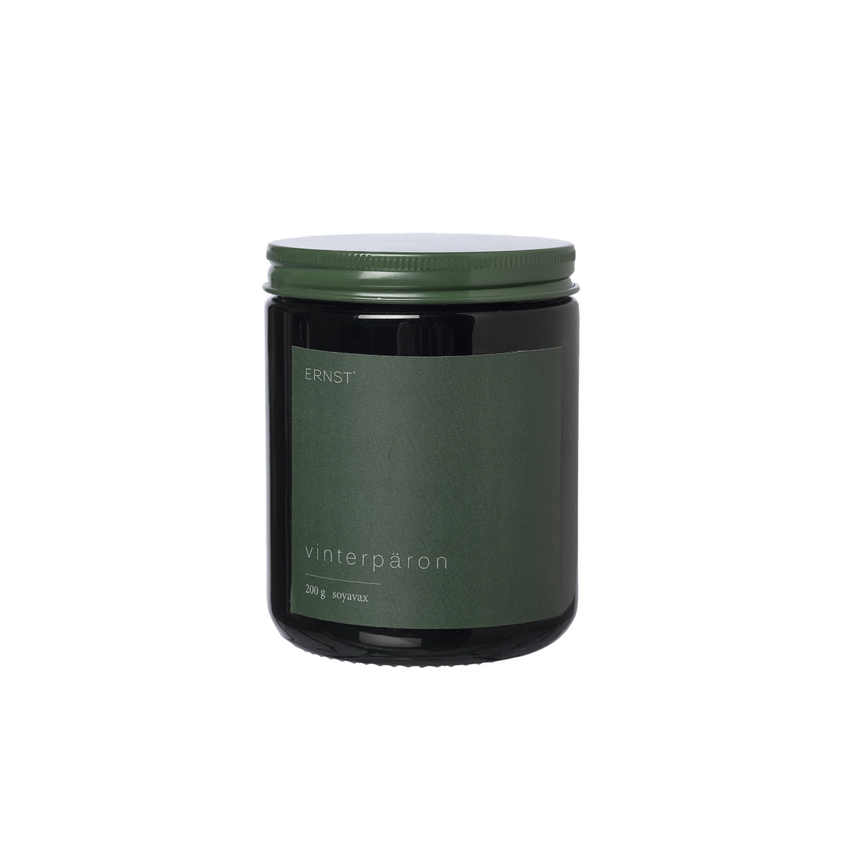 Scented candle "Winter pear" green