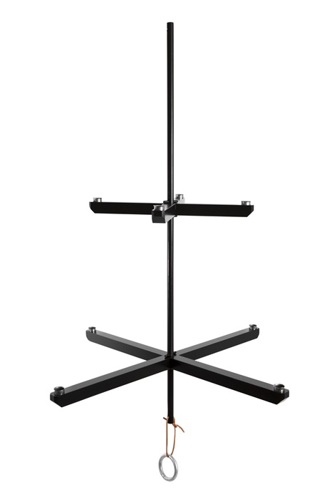 Ljuskrona stor, svart