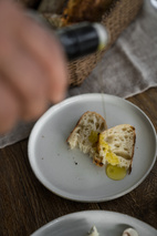 Assiett d20 h2 cm naturvit