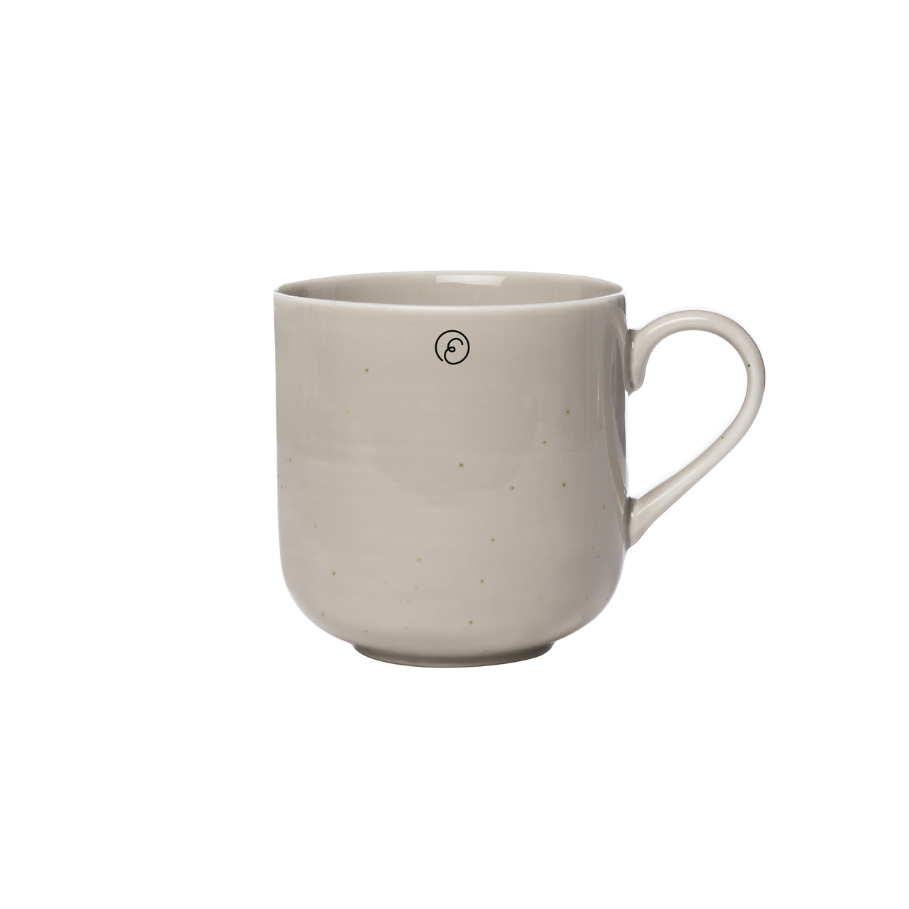 Mugg d8 h8,5 cm porslin, sand