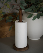 Küchenrollenhalter, dunkelbraun