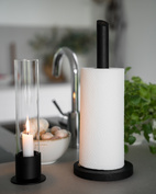 Küchenrollenhalter, schwarz
