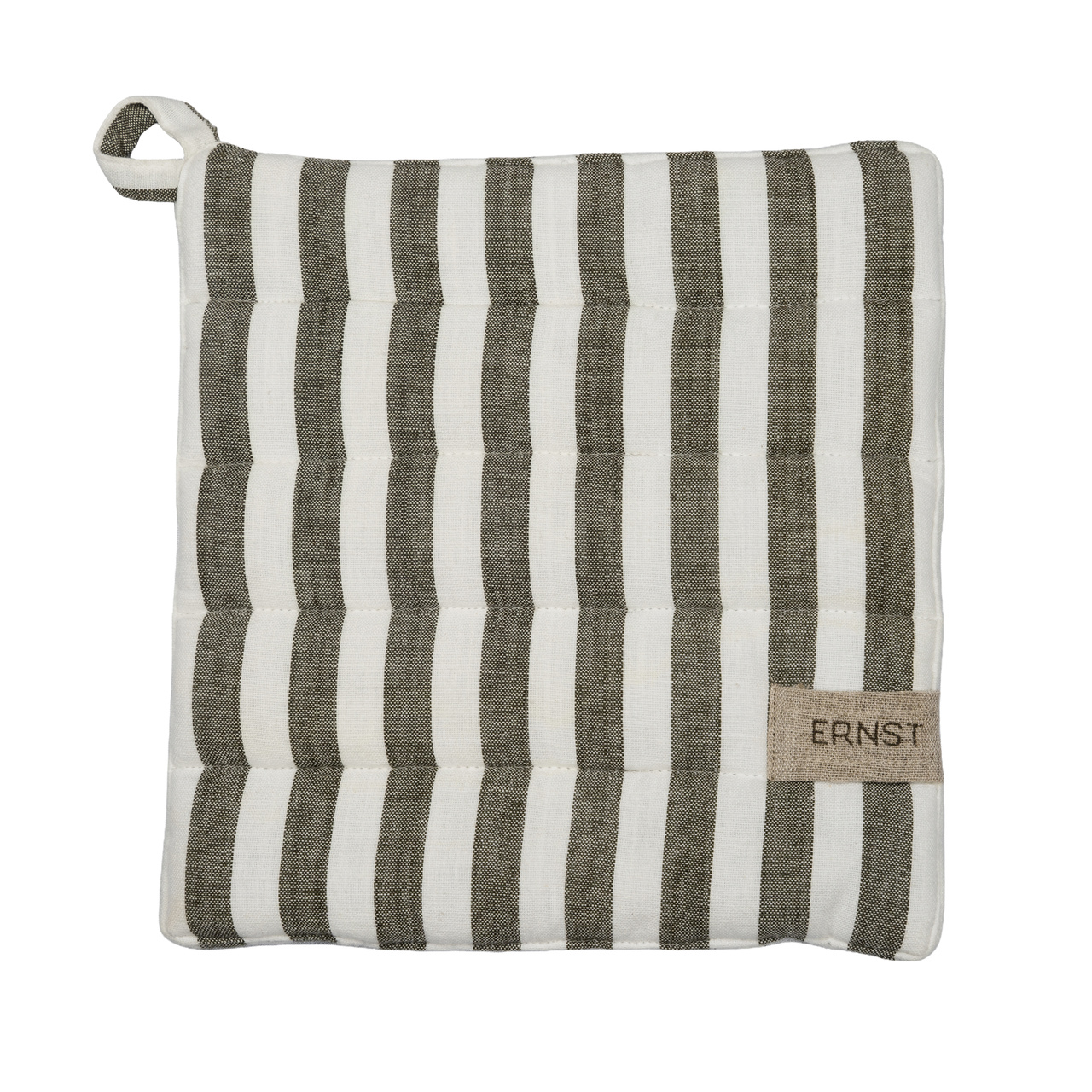 Grytlapp 23x25 salvia/vit bred rand