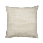 Kuddfodral  50x50 med struktur, natur