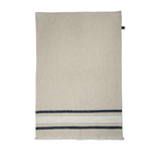 Kökshandduk 47x70 natur/vit/blå