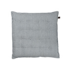 Sittdyna 40x40 blå/vit smalrand