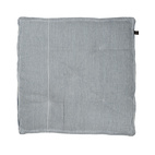 Sittdyna 45x45 blå/vit smalrand