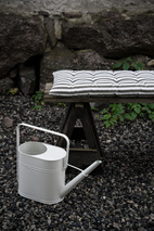 Trädgårdsvattenkanna 45x16,5x40 cm naturvit