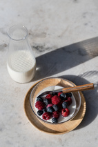 Bricka i ljust trä d16,5 h2,5