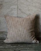 Kuddfodral 50x50 cm kola/beige