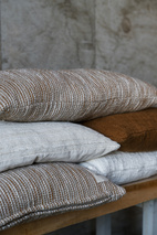 Kuddfodral 50x50 cm kola/beige