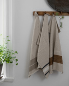 Kökshandduk 47x70 natur/beige/vit