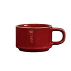 Glöggmugg d7,5 h5 cm röd