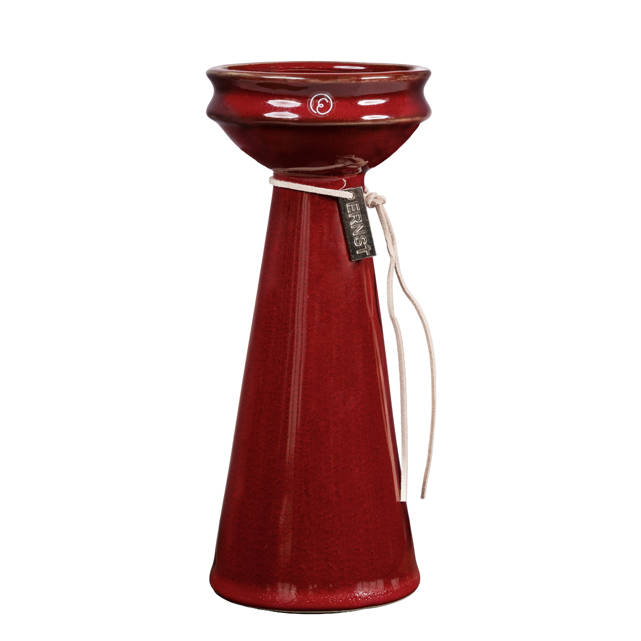 Lökvas d8,5 h20 cm röd