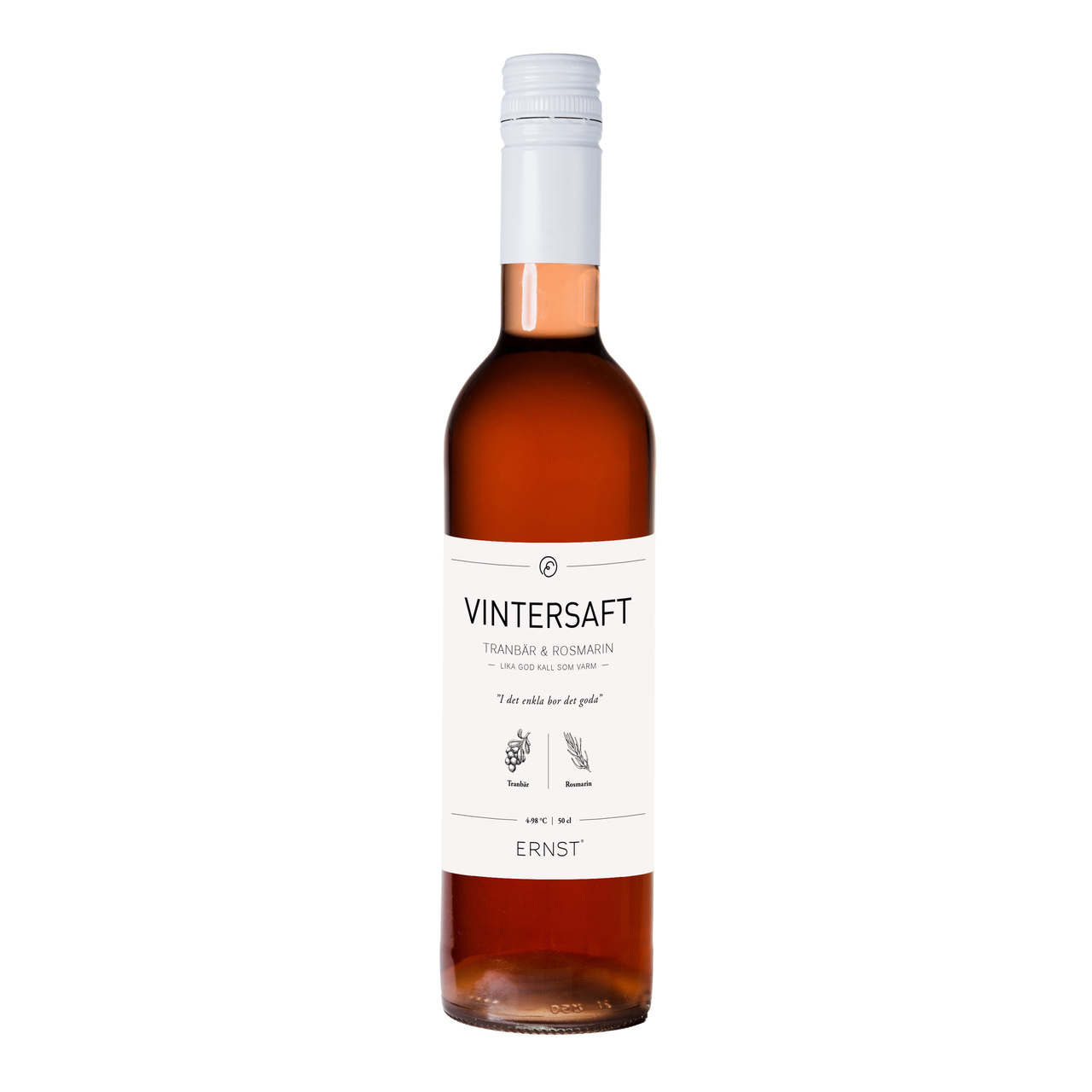 Vintersaft, tranbär och rosmarin