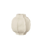 Vas stengods d10 h10 cm naturvit