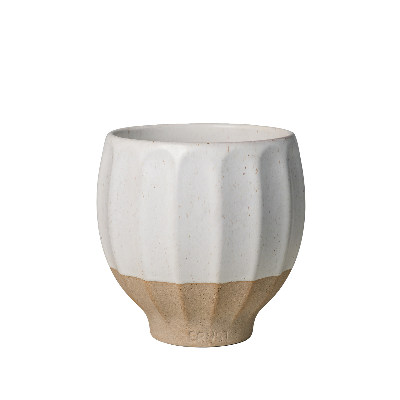 Kruka d14 h14 vit/natur