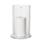 Ljuslykta för blockljus d15 h21 cm glas