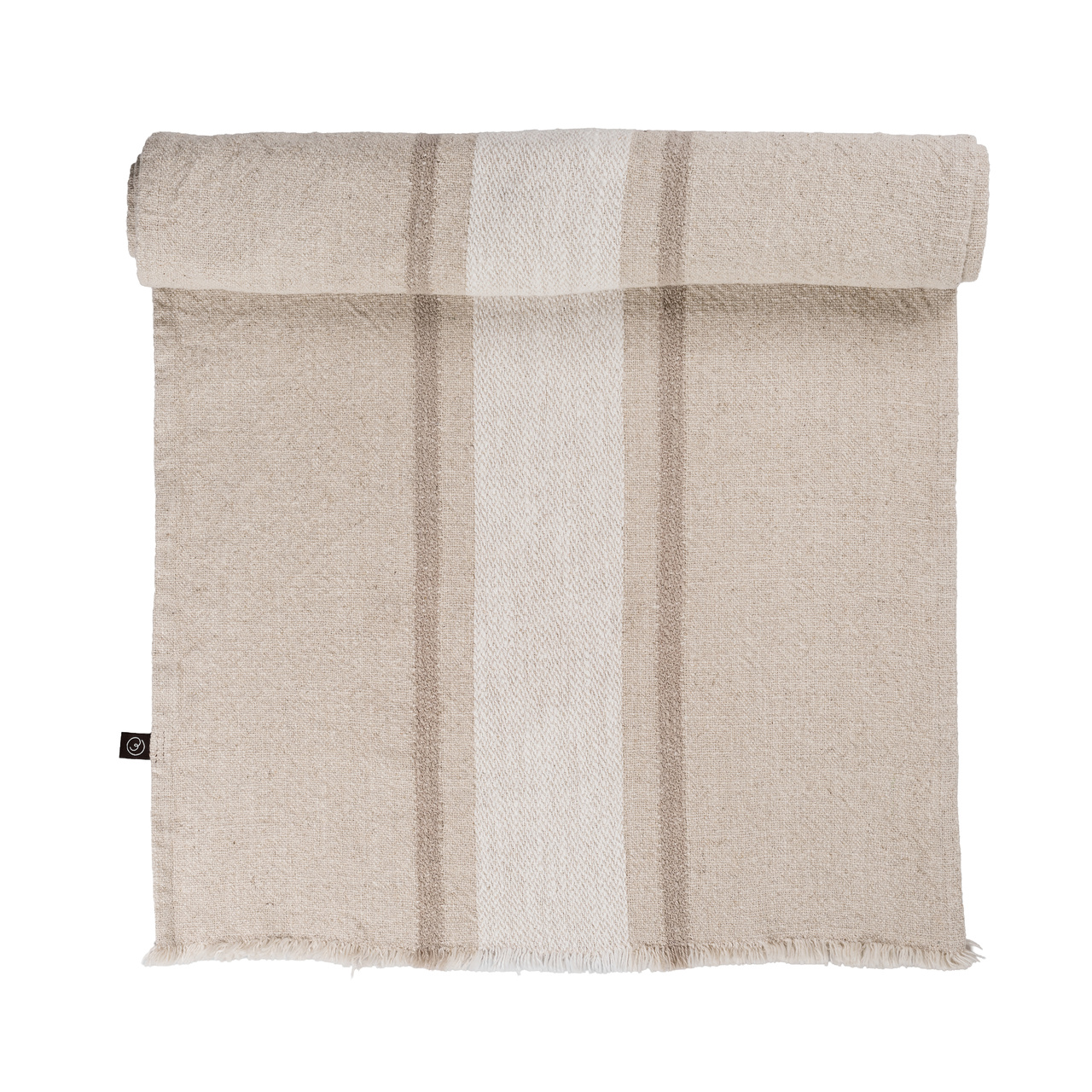 Löpare 45x150 natur/vit/beige
