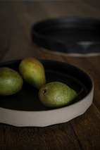 Ovenproof dish d25 h4 black/natural