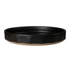 Ovenproof dish d30 h5 cm black/natural