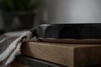 Ovenproof dish d30 h5 cm black/natural